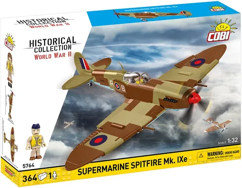 COBI 5764 Supermarine Spitfire Mk.IXe Flugzeug Bausatz 1:48