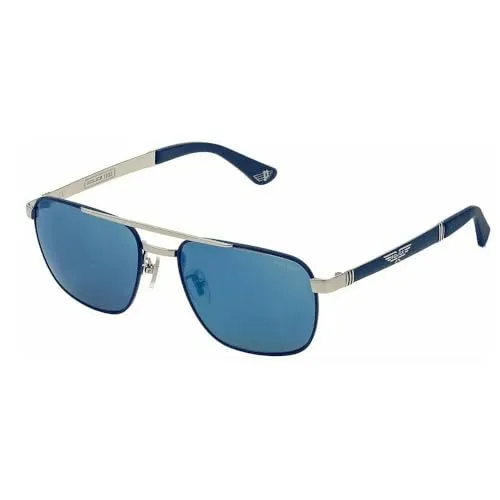Police Herren SPL890 Sonnenbrille, F94B, 55 von Police