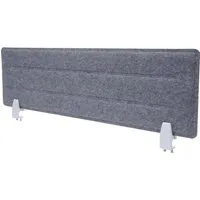 PROREGAL Tischtrennwand 30x100cm - Schallschutz und Privatsphäre - Moderne Tischtrennwand für Schallschutz und Ordnung am Arbeitsplatz. Ideal für Büros und Co-Working-Spaces. Einfache Montage und multifunktional als Pinnwand einsetzbar.