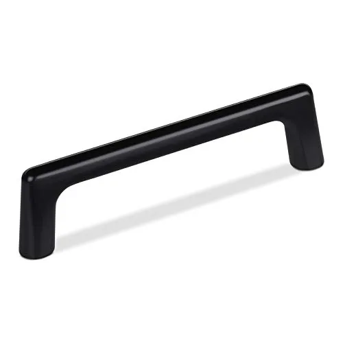 SOTECH Möbelgriff Blackline III BA 96 mm schwarz matt, Schrankgriff Länge 106 mm x Breite 11 mm x Höhe 30 mm, Kommodengriff aus Aluminium