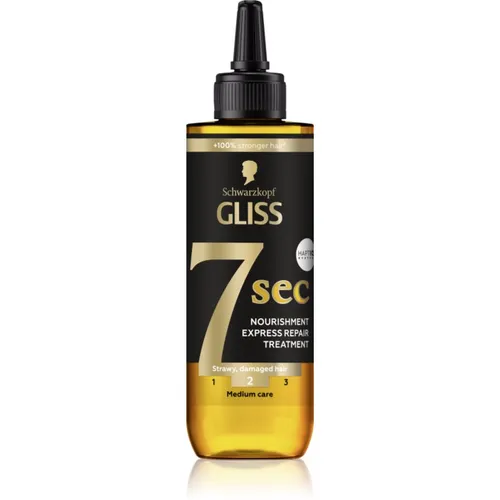 Schwarzkopf Gliss Oil Nutritive Haarmaske 200 ml - Haarspülungen für Damen, regeneriert dünnes, gestresstes Haar intensiv und gibt ihm sein gesundes, strahlendes Aussehen zurück.