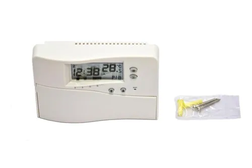 Raumthermostat - Temperaturschalter LCD  Thermostat Heizung Klima programmierbar