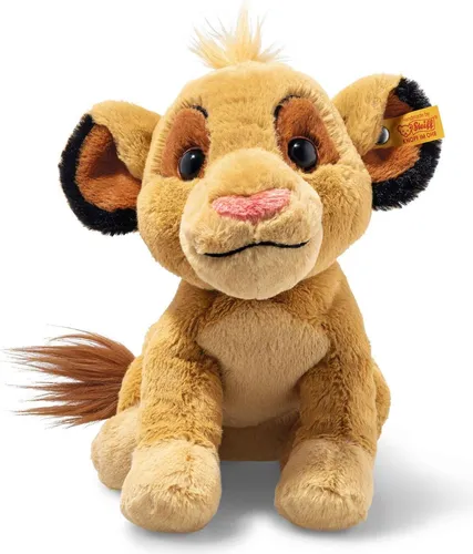 Steiff Disney Originals Simba 26cm - Kuscheltier - Stofftier & Teddybär: Der 26 cm große Simba ist der perfekte Kuschel- und Spielkamerad, ideal für kleine Abenteurer und aus hochwertigem, unbedenklichem Material gefertigt.