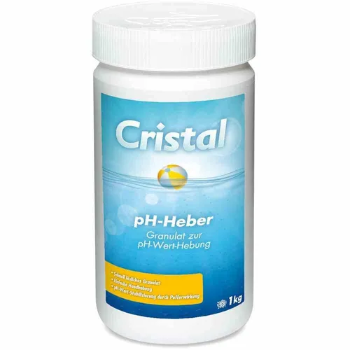 CRISTAL Dose pH-Heber 1 kg mit Schraubverschluss