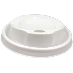 Commerline Kaffeebecher Deckel Ø90mm weiß 100 Stück von Commerline
