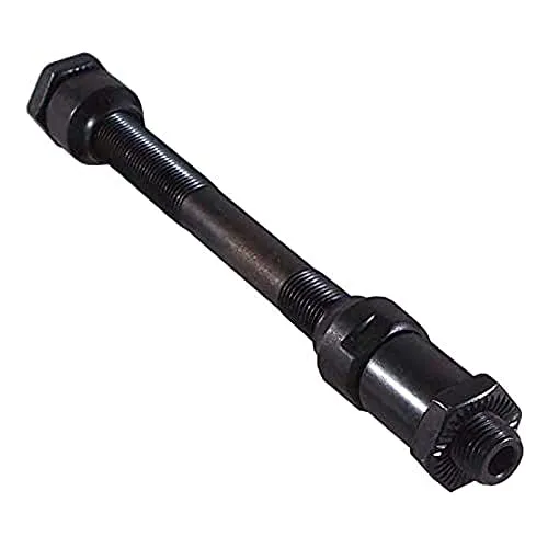 cyclingcolors HINTERRADACHSE 10x145 MM Fahrrad UNIVERSAL Achse HOHL NABEN HINTERRAD Vintage Oldtimer Radsport MTB RENNRAD Fixie SINGLESPEED 10MM 145MM Stahl SCHWARZ