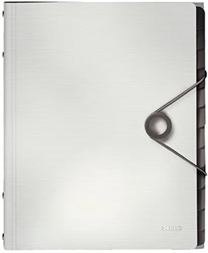 Produktbild LEITZ Ordnungsmappe Solid DIN A4 PP 12 Fächer weiß