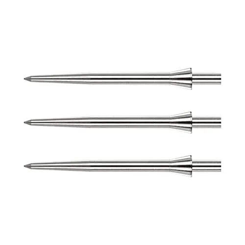 RED DRAGON Raptor GT Silbereffekt Spezialist Dartpunkte - 1 Satz pro Packung