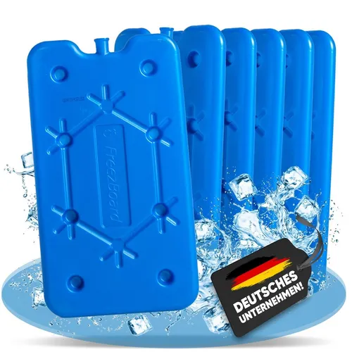 Nemt 400 ml Flacher Kühlakku Kühlelemente für Kühltasche oder Kühlbox NEU 6 x