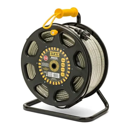 Ribbon 50m LED-Streifen IP65 in schwarz von STAK