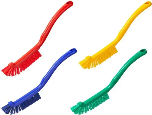 4x rot, grün, gelb, blau Fugenbürste Fugenreinigung