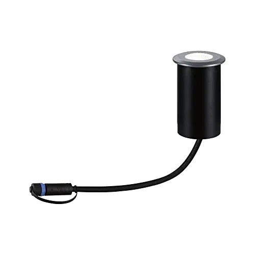 Paulmann 94370 Plug Shine LED Außenleuchte - Bodeneinbauleuchte IP67, dimmbar mit warmweißem Licht für stilvolle Gartenbeleuchtung