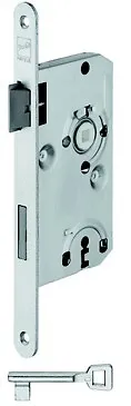 BB Schloss Einsteckschloss Buntbart DIN L Links Stulp 18 mm Edelstahl