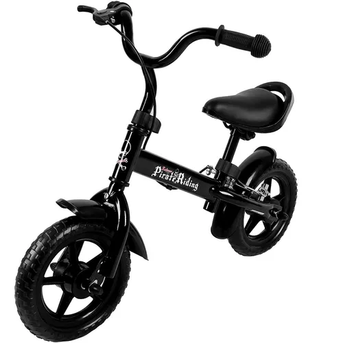 Spielwerk® Laufrad 10 Zoll mit Bremse für Kinder ab 2 Jahren - Kinderfahrzeug zur Förderung der motorischen Fähigkeiten und des Gleichgewichts, mit verstellbarem Sattel und Lenker für lange Nutzungsdauer.
