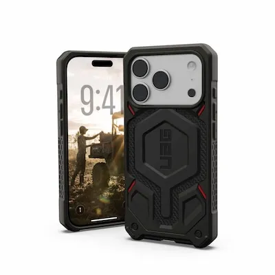 UAG Case Cover für iPhone 17 Pro Max - Robuste Handyhülle in Schwarz, schocksicher und rutschfest für optimalen Schutz. Ideal für aktive Nutzer, die ihr iPhone 17 Pro Max sicher verstauen möchten.