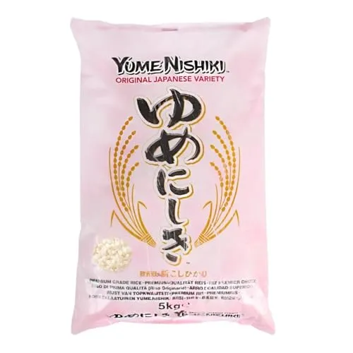 YUME NISHIKI Jfc Reis (Short Grain), 5 kg ( 1er Pack ) von Yume Nishiki