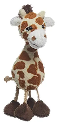 Schaffer 3551 Magnet Kuscheltier Giraffe Bahati, 13cm, braun-beige
