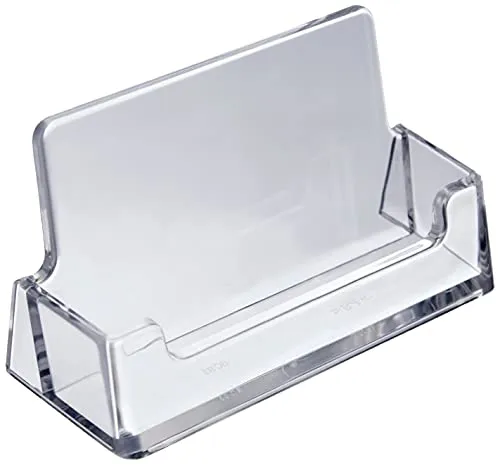 Taymar® Visitenkartenhalter im Querformat, DIN A8 (95×52mm), Transparent