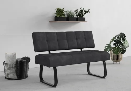 HELA Essbank LUISE I – TOPSELLER Sitzbank in schwarz von Hela