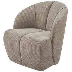 Drehsessel Mojo aus Flachcord, Sand - Sessel mit elegantem Design und komfortabler Drehfunktion, ideal für Wohnzimmer, Büro oder Schlafzimmer. Genießen Sie entspannte Momente in Ihrem neuen Lieblingsplatz.