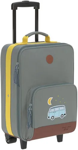 Lässig Kindertrolley Adventure, blau in grün von LÄSSIG