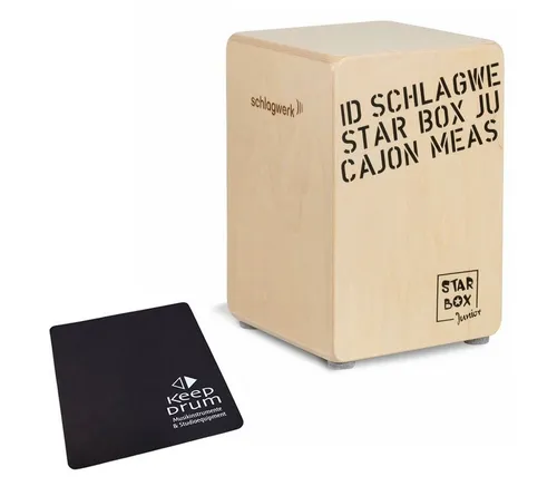 Schlagwerk Cajon Schlagwerk CP400 SB Starbox Kinder-Cajon mit Sitzpad