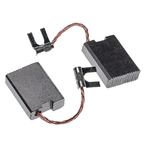 vhbw 2x Kohlebürste 6,3 x 15 x 22 mm Ersatz für Bosch 1617000425 für Elektrowerkzeug