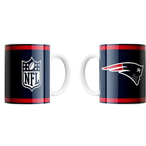 New England Patriots NFL Classic Mug in blau von Great Branding