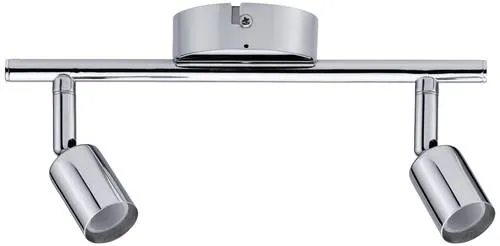 Paulmann 66748 Carolina Deckenleuchte GU10 Chrom - Lampen mit schlichter Eleganz, ideal für jedes Wohnambiente. Flexibel einsetzbar mit wählbaren GU10-Leuchtmitteln und spritzwassergeschützt für Badezimmer.