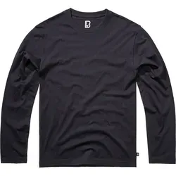 Brandit Premium Langarmshirt, blau, Größe 2XL für Männer
