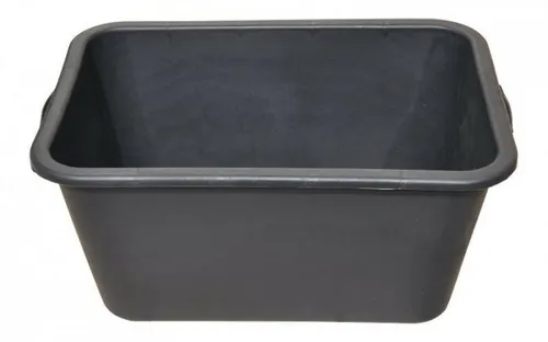 10x Mörtelkasten 90 Liter schwarz - Robuste Mörtelwanne für Bauprojekte - Beton, Gips, Mörtel & Zement - Ideal für große Mengen, langlebig und vielseitig einsetzbar.