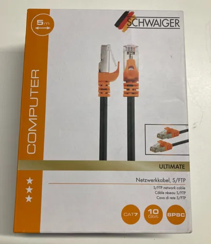 Schwaiger CAT7 Netzwerkkabel (S/FTP) / 5m