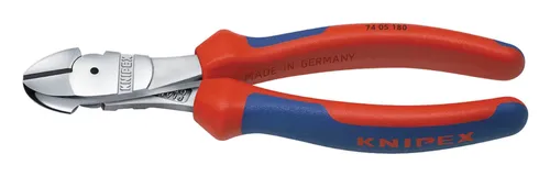 Knipex Kraft-Seitenschneider 140mm mit M.M.K. Griff - Zangen für präzises Schneiden, ergonomischer Griff für optimalen Komfort und Kontrolle beim Arbeiten.