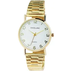 Excellanc Quarzuhr Aliya Damenuhr in gold von Excellanc