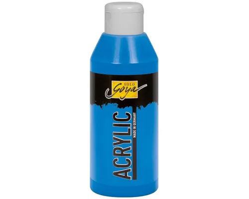 C. KREUL Acrylfarbe KREUL Acrylfarbe SOLO Goya primärblau 250ml Flasche