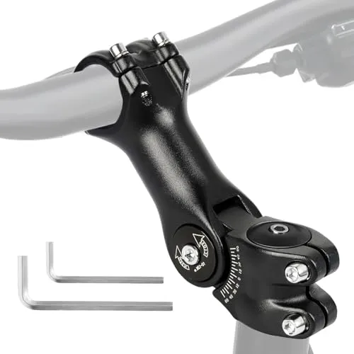 Lenkererhöhung Fahrrad 31.8 mm × 120 mm – Verstellbarer Lenkervorbau