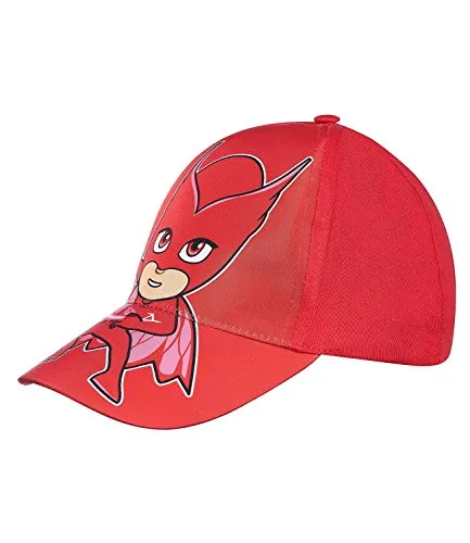 PJ Masks ? Pyjamahelden Mädchen Cap - rot - 52