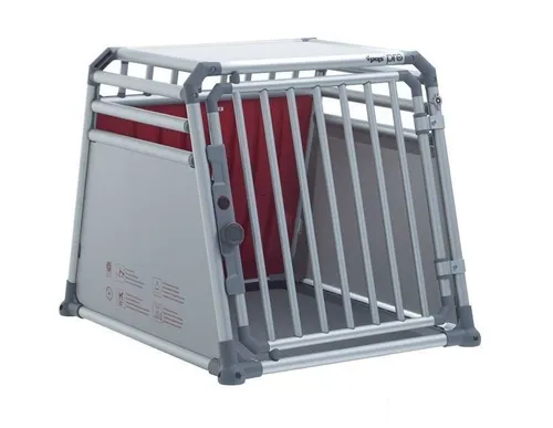 4pets® Hundetransportbox PRO Line 3, Silber