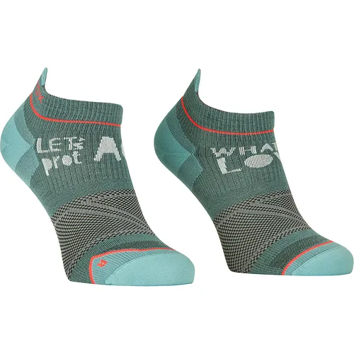 Ortovox Alpine Light Low Socks Damen - Gr. 39-41 - Sportsocken aus klimaregulierender Merinowolle für optimalen Komfort und Ventilation an heißen Sommertagen. Ideal für lange Bergtouren.