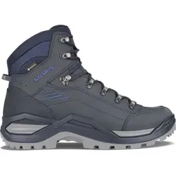 Lowa Renegade Evo GTX Mid Herren (Navy/Blau) - Wanderschuhe mit hervorragender Passform und wasserdichter Gore-Tex® Membran für trockene Füße. Ideal für unebene Untergründe und stylisch für jedes Abenteuer.