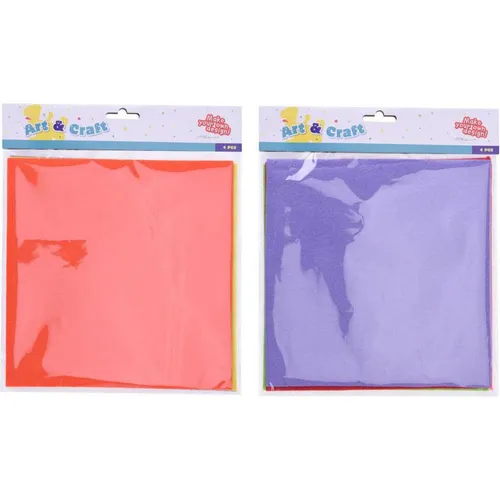 Farbiger Filz 22x22cm, 4 Stk. (47465682)