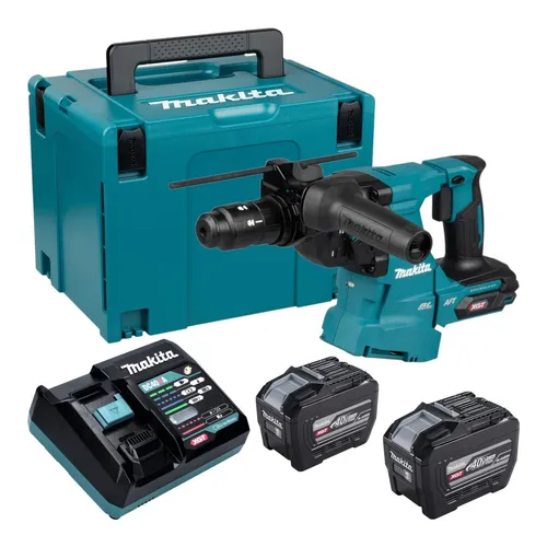 Makita HR 012 GE201 Akku Kombihammer 40 V max. 3,3 J SDS plus + Ladegerät