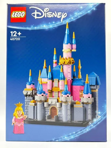 LEGO Disney 40720 Mini-model - Sleeping Beauty's Castle - LEGO Baukasten für Disney-Fans ab 12 Jahren. Inspiriert vom Disneyland, bietet das Schloss authentische Details und eine Mini-Puppe von Sleeping Beauty für kreatives Rollenspiel.