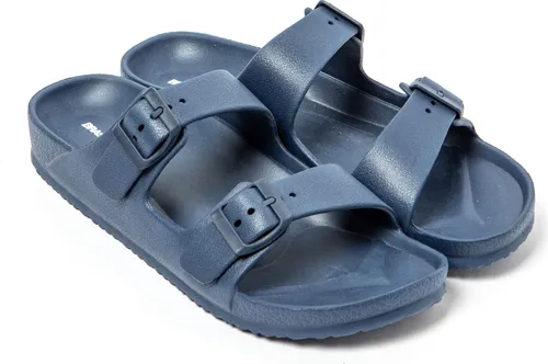 BRASILERAS Zehensandalen Herren Damen rutschfester Sohle bequem schuhe strand/schwimmbad/stadt dunkelblau 44 EU - UBCOA