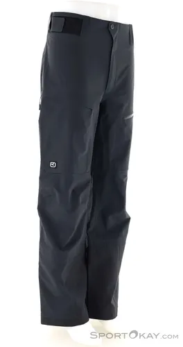 Ortovox Herren Ravine Free 3L Hose - Freeride-Hose in Schwarz (Größe M) - Skihosen mit robustem Wetterschutz, optimaler Bewegungsfreiheit und stylischem Design für unvergessliche Abfahrten.