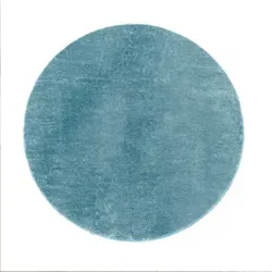 Paco Home Teppich Rund Türkis Blau, 200 cm in türkis von Paco Home