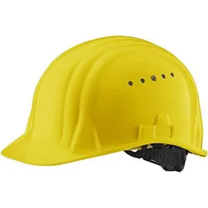 Schuberth Schutzhelm Baumeister 80/6, EN 397, Größe 53-61, 6-Punkt-Gurtband, gelb