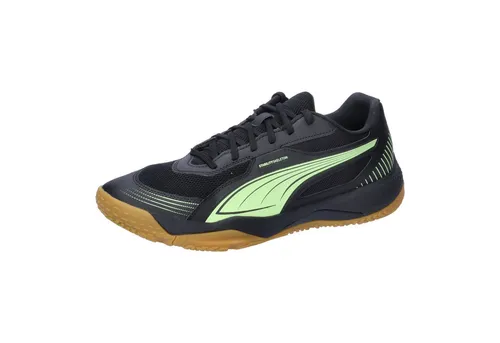 PUMA Unisex Solarflash III Indoor Court Shoe - Herren-Hallenschuhe mit Regular Fit und Ventair Mesh für optimale Atmungsaktivität, EVA-Einlegesohle für Fußgewölbeunterstützung und StabilitySkeleton für hervorragende Stabilität.