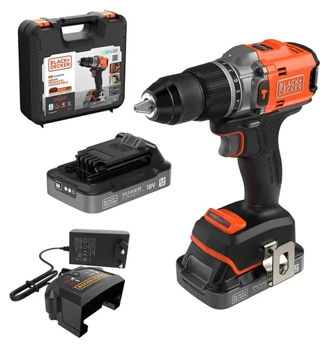 Black & Decker Akku-Schlagbohrschrauber 18V
