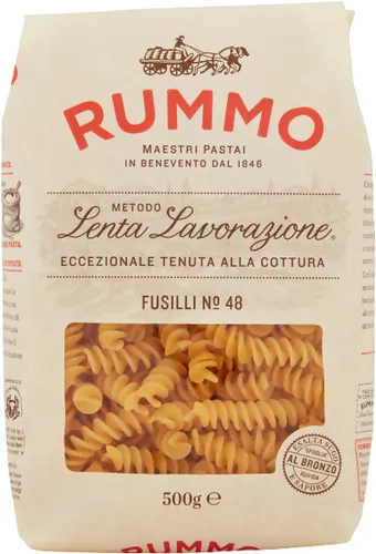 Fusilli Nr. 48 in weiß von Rummo